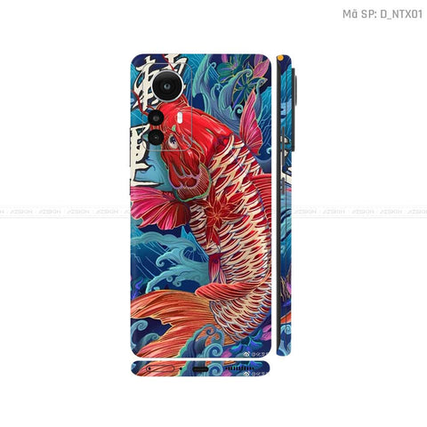 Dán Skin Xiaomi 12 Series Hình Tattoo | D_NTX01