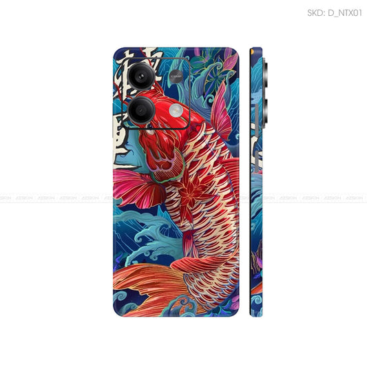 Dán Skin Điện Thoại Xiaomi Redmi 13 Series Hình Nghệ Thuật Xăm | D_NTX01