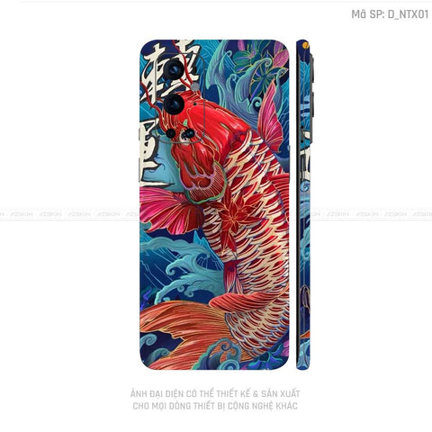 Dán Skin Oneplus 8/9 Series Hình Cá Chép | D_NTX01