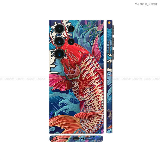 Dán Skin Galaxy S23 Series Hình Cá Chép | D_NTX01