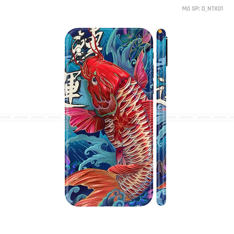 Dán Skin IPhone X Series Hình Nghệ Thuật Xăm | D_NTX01