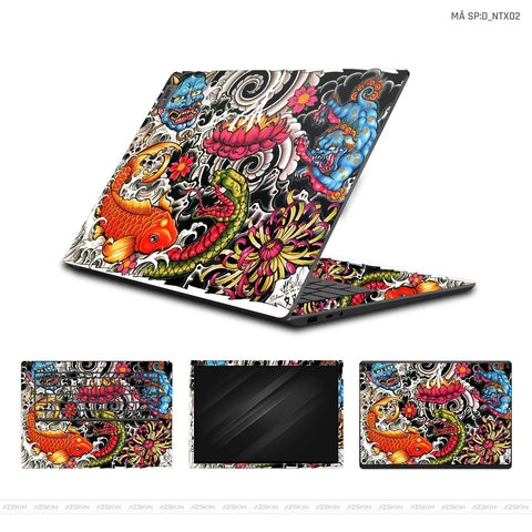 Dán Skin Laptop Lenovo Hình Nghệ Thuật Xăm | D_NTX02