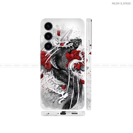 Dán Skin Galaxy S23 Series Hình Cá Chép | D_NTX02