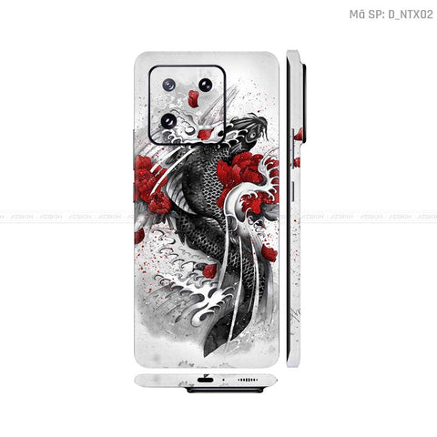 Dán Skin Xiaomi 13 Series Hình Tattoo | D_NTX02