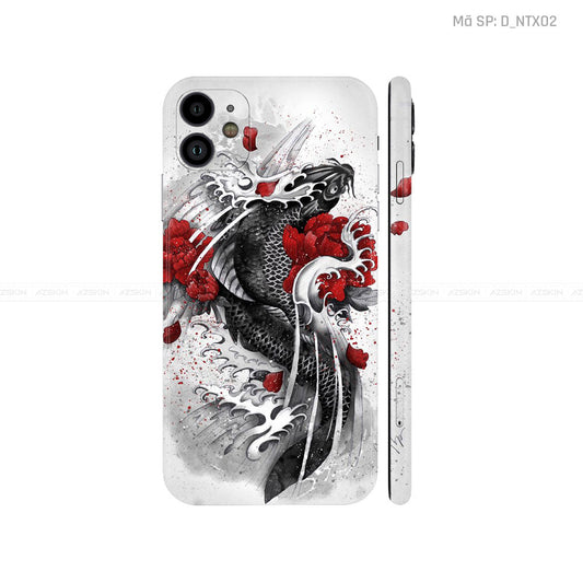 Dán Skin IPhone 11 Series Hình Nghệ Thuật Xăm | D_NTX02
