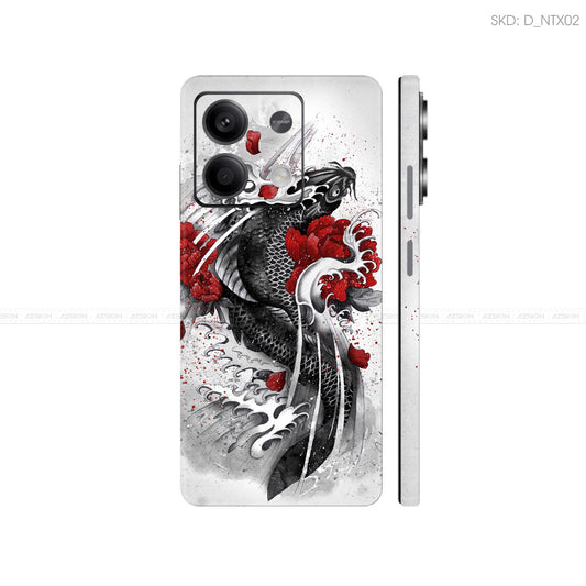 Dán Skin Điện Thoại Xiaomi Redmi 13 Series Hình Nghệ Thuật Xăm | D_NTX02