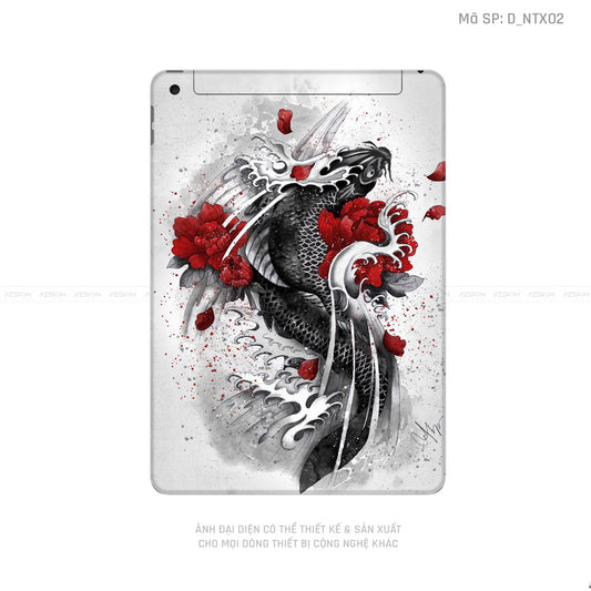 Dán Skin IPad Gen Series Hình Cá Chép | D_NTX02