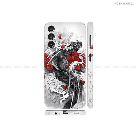Dán Skin Samsung A Series Hình Cá Chép | D_NTX02