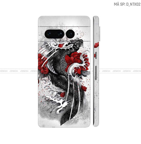 Dán Skin Google Pixel 8 Series Hình Nghệ Thuật Xăm | D_NTX02