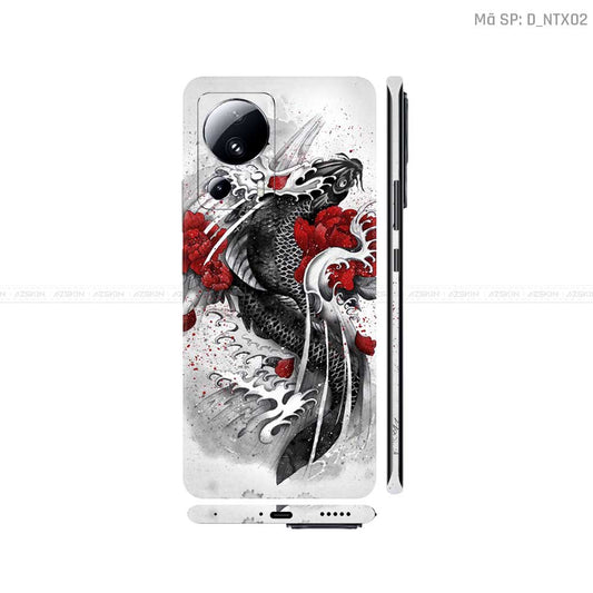 Dán Skin Xiaomi 13 Series Hình Tattoo | D_NTX02