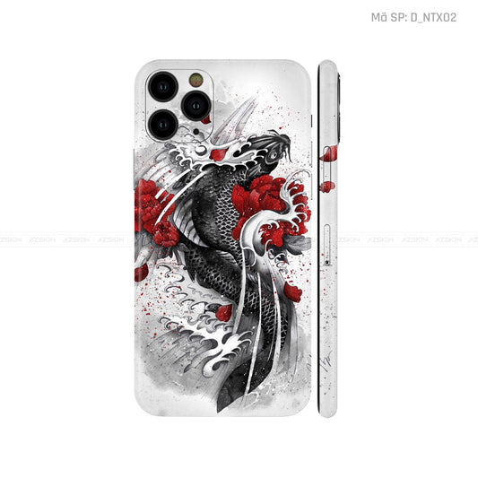 Dán Skin IPhone 11 Series Hình Nghệ Thuật Xăm | D_NTX02