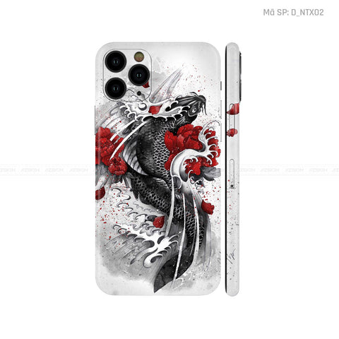 Dán Skin IPhone 11 Series Hình Nghệ Thuật Xăm | D_NTX02