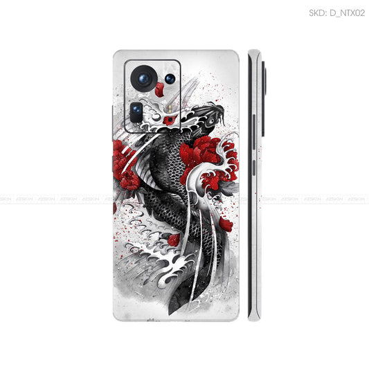 Dán Skin Điện Thoại Xiaomi Mi Mix Series Hình Nghệ Thuật Xăm | D_NTX02