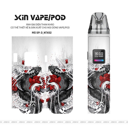 Dán Skin Pod Hình Nghệ Thuật Xăm | D_NTX02