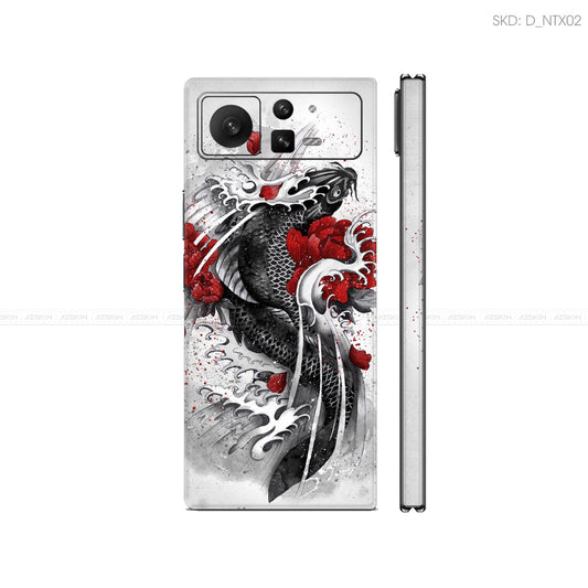 Dán Skin Điện Thoại Xiaomi Mix Fold Series Hình Nghệ Thuật Xăm | D_NTX02
