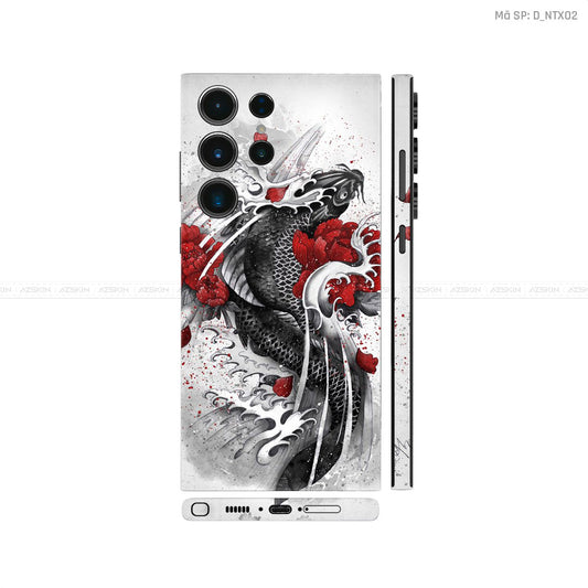 Dán Skin Galaxy S23 Series Hình Cá Chép | D_NTX02