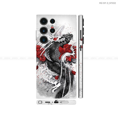 Dán Skin Galaxy S23 Series Hình Cá Chép | D_NTX02