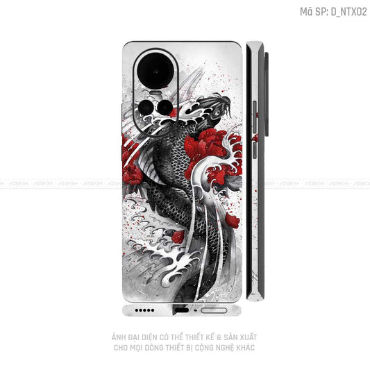 Dán Skin Điện Thoại OPPO Reno Series Hình Nghệ Thuật Xăm | D_NTX02