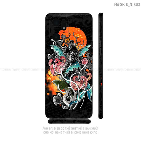 Miếng Dán Skin Điện Thoại OPPO Find X Series Hình Tattoo | D_NTX03