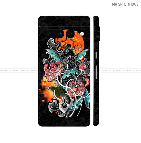 Dán Skin Google Pixel 8 Series Hình Nghệ Thuật Xăm | D_NTX03