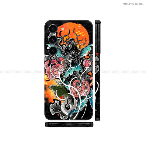 Dán Skin Samsung Galaxy S25 Series Chủ Đề Tattoo | D_NTX03