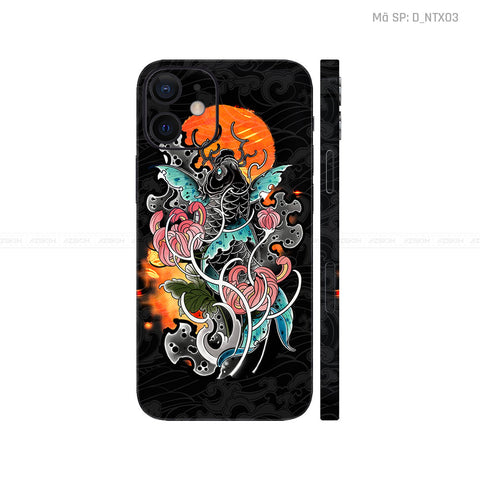 Dán Skin IPhone 12 Series Hình Cá Chép | D_NTX03