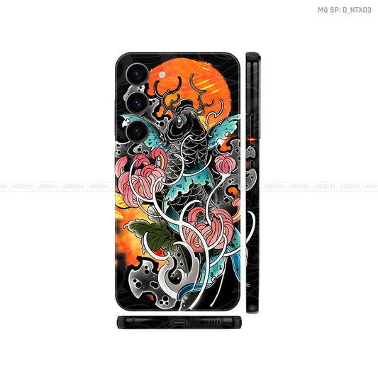 Dán Skin Galaxy S23 Series Hình Cá Chép | D_NTX03