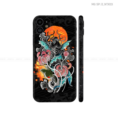 Dán Skin IPhone 11 Series Hình Nghệ Thuật Xăm | D_NTX03