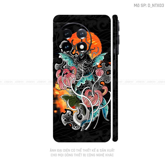 Dán Skin Oneplus Ace Series Hình Cá Chép | D_NTX03
