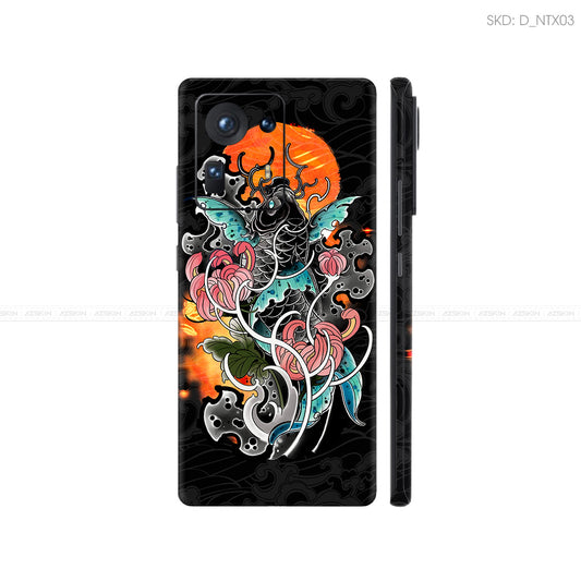 Dán Skin Điện Thoại Xiaomi Mi Mix Series Hình Nghệ Thuật Xăm | D_NTX03