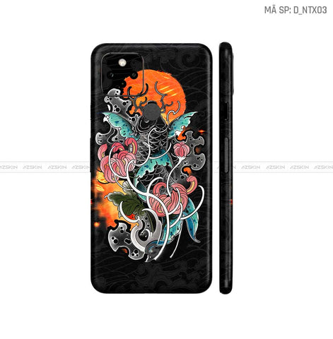 Dán Skin Google Pixel 5 Hình Nghệ Thuật Xăm | D_NTX03
