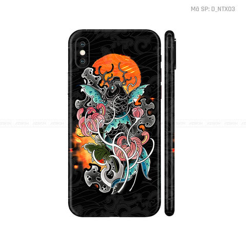 Dán Skin IPhone X Series Hình Nghệ Thuật Xăm | D_NTX03