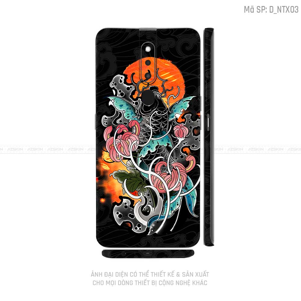Miếng Dán Skin Điện Thoại OPPO F Series Hình Nghệ Thuật Xăm | D_NTX03
