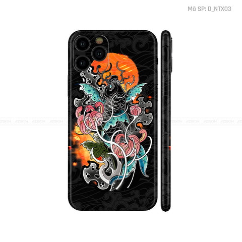 Dán Skin IPhone 11 Series Hình Nghệ Thuật Xăm | D_NTX03