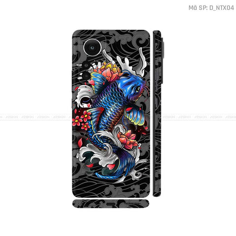 Dán Skin Xiaomi 12 Series Hình Tattoo | D_NTX04