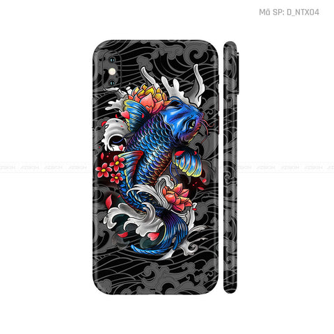 Dán Skin IPhone X Series Hình Nghệ Thuật Xăm | D_NTX04