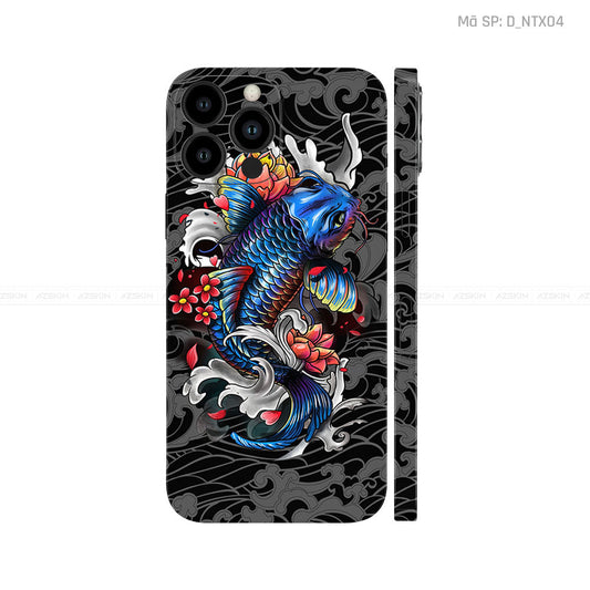 Dán Skin IPhone 14 Series Hình Nghệ Thuật Xăm | D_NTX04