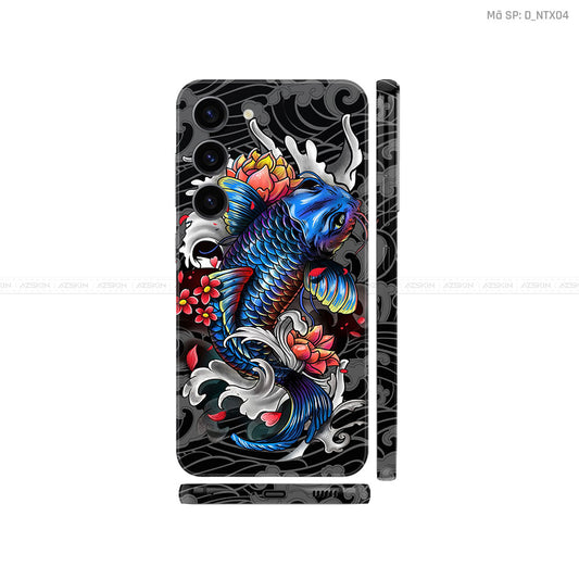 Dán Skin Galaxy S23 Series Hình Cá Chép | D_NTX04