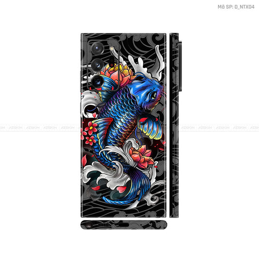Dán Skin Galaxy Note 20 Series Hình Nghệ Thuật Xăm Cá Chép | D_NTX04