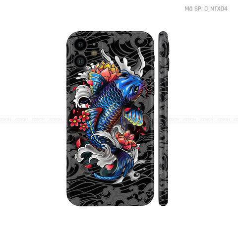 Dán Skin IPhone 11 Series Hình Nghệ Thuật Xăm | D_NTX04