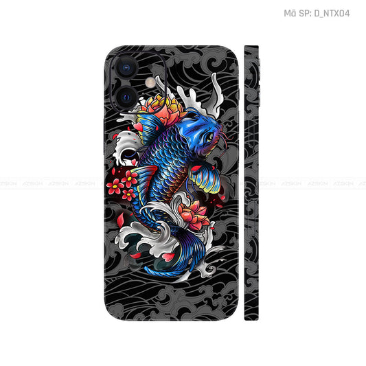 Dán Skin IPhone 12 Series Hình Cá Chép | D_NTX04
