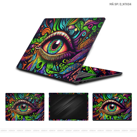 Dán Skin Laptop Huawei Hình Nghệ Thuật Xăm | N_NTX04