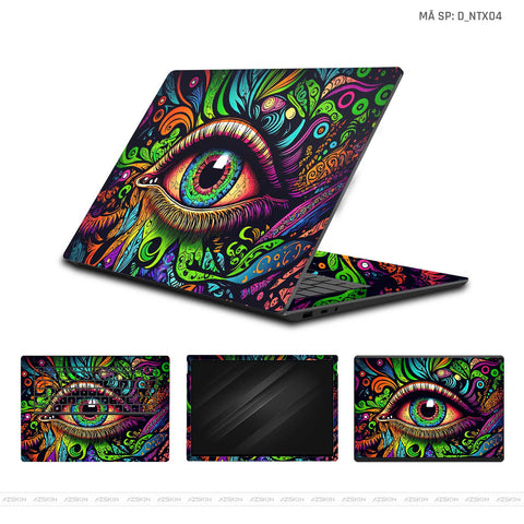 Dán Skin Laptop Huawei Hình Nghệ Thuật Xăm | N_NTX04