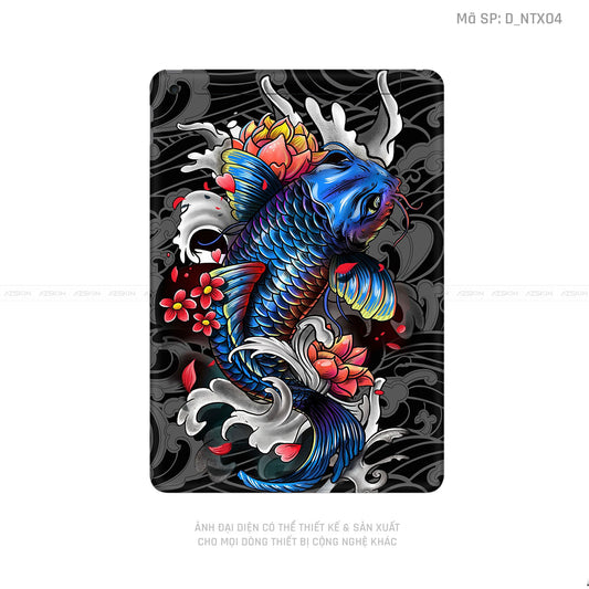 Dán Skin IPad Gen Series Hình Cá Chép | D_NTX04