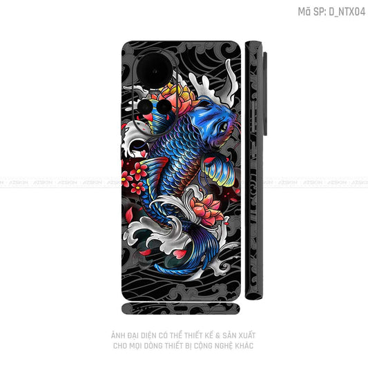 Dán Skin Điện Thoại OPPO Reno Series Hình Nghệ Thuật Xăm | D_NTX04