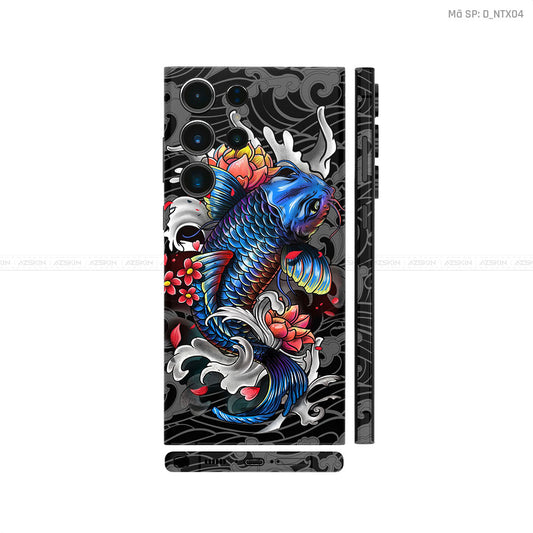 Dán Skin Galaxy S23 Series Hình Cá Chép | D_NTX04