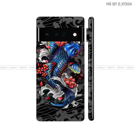 Dán Skin Google Pixel 6 Series Hình Nghệ Thuật Xăm | D_NTX04