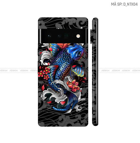 Dán Skin Google Pixel 6 Series Hình Nghệ Thuật Xăm | D_NTX04