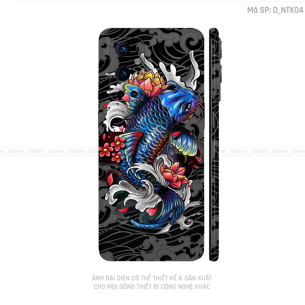 Dán Skin Oneplus 8/9 Series Hình Cá Chép | D_NTX04