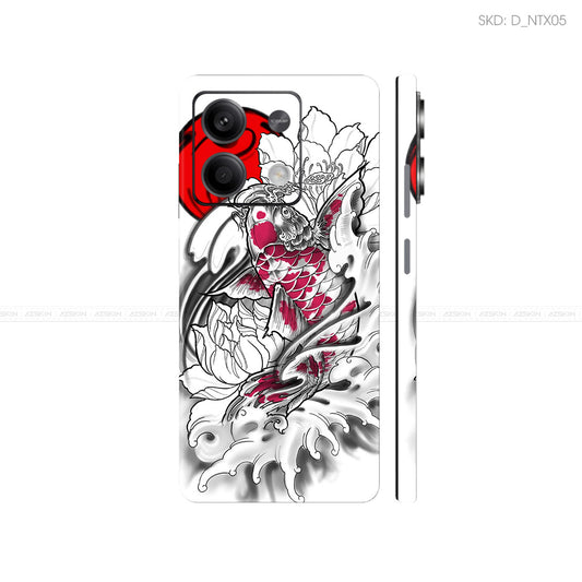 Dán Skin Điện Thoại Xiaomi Redmi 13 Series Hình Nghệ Thuật Xăm | D_NTX05